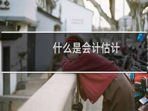 什么是会计估计