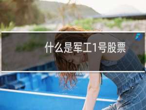 什么是军工1号股票