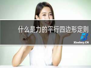 什么是力的平行四边形定则