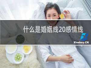 什么是婚姻线 感情线