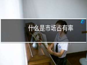 什么是市场占有率
