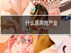 什么是房地产业