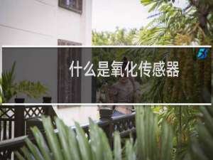 什么是氧化传感器