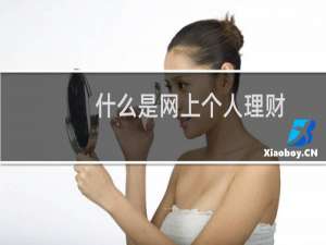什么是网上个人理财