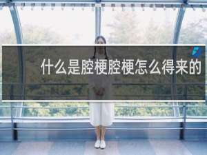 什么是腔梗腔梗怎么得来的