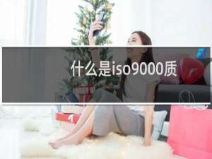 什么是iso9000质量体系认证