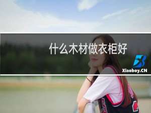 什么木材做衣柜好