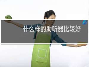 什么样的助听器比较好