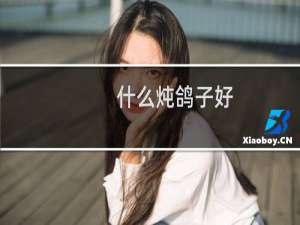 什么炖鸽子好