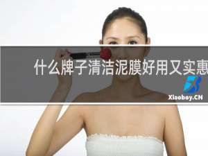 什么牌子清洁泥膜好用又实惠