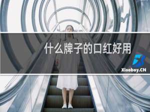 什么牌子的口红好用