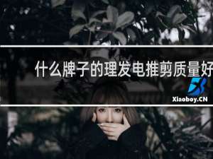 什么牌子的理发电推剪质量好