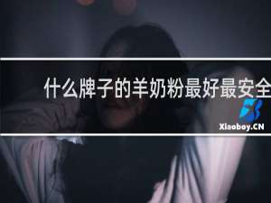 什么牌子的羊奶粉最好最安全
