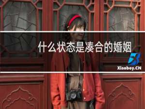 什么状态是凑合的婚姻
