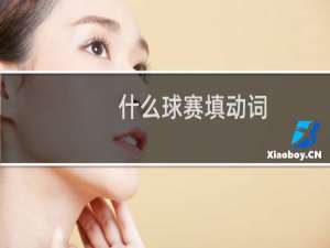 什么球赛填动词