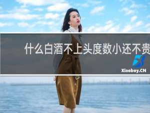 什么白酒不上头度数小还不贵