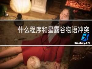 什么程序和星露谷物语冲突
