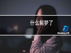 什么解梦了