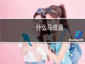 什么马成语