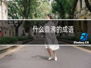 什么鼎沸的成语