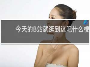 今天的B站就逛到这吧什么梗