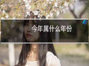今年属什么年份