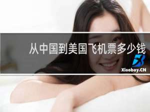 从中国到美国飞机票多少钱