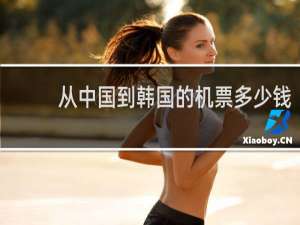 从中国到韩国的机票多少钱