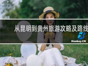 从昆明到贵州旅游攻略及路线
