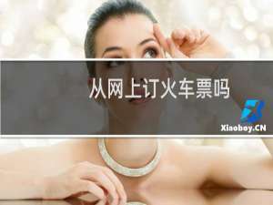 从网上订火车票吗