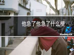 他急了他急了什么梗