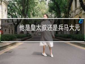 他是皇太叔还是兵马大元帅，却因坑爹的儿子走上不归路