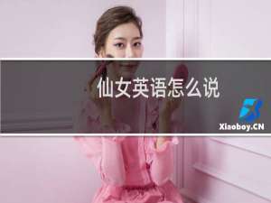 仙女英语怎么说