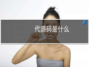 代源码是什么