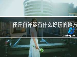 任丘白洋淀有什么好玩的地方