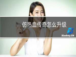 仿热血传奇怎么升级