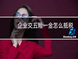 企业交五险一金怎么抵税