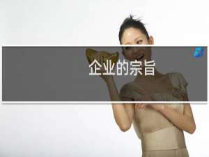 企业的宗旨