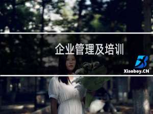 企业管理及培训