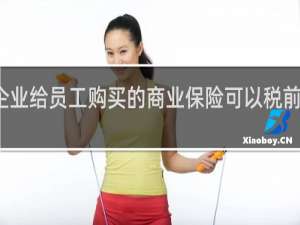 企业给员工购买的商业保险可以税前扣除吗