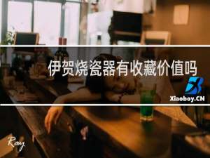 伊贺烧瓷器有收藏价值吗