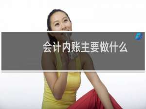 会计内账主要做什么