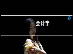 会计字