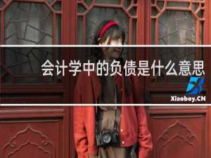 会计学中的负债是什么意思