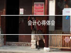 会计心得体会