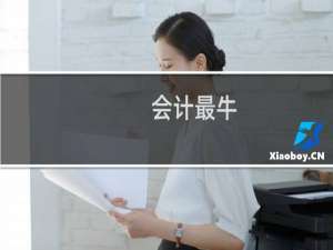 会计最牛
