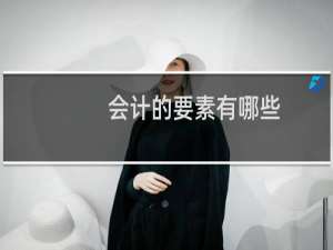 会计的要素有哪些
