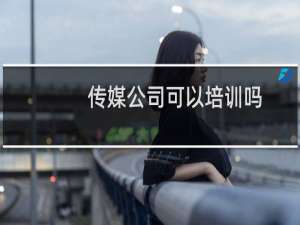 传媒公司可以培训吗