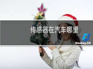 传感器在汽车哪里