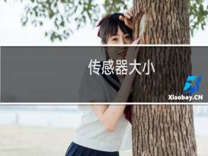 传感器大小